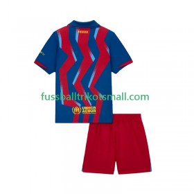 Fußballtrikots FC Barcelona Kinder 2025-2026 Kurzarm Fourth trikot kaufen